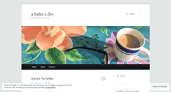 Desktop Screenshot of haikuadaydiary.com